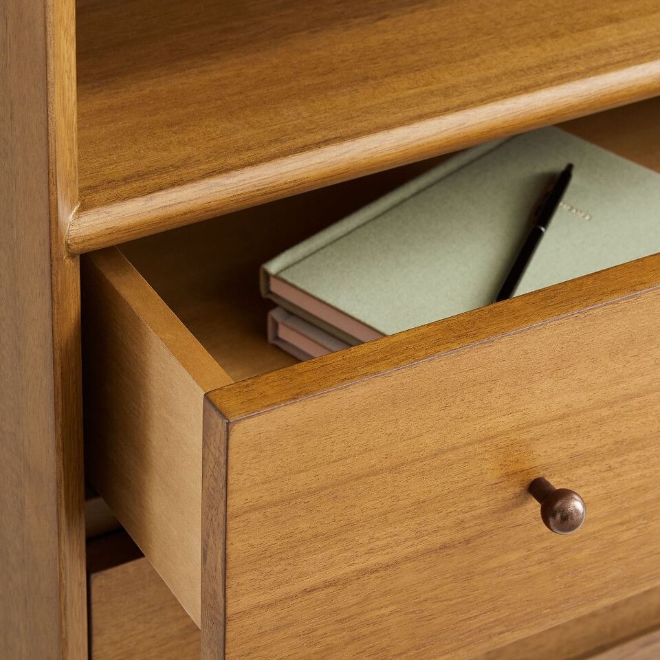 MidCentury Bedside Table Grand west elm United Kingdom